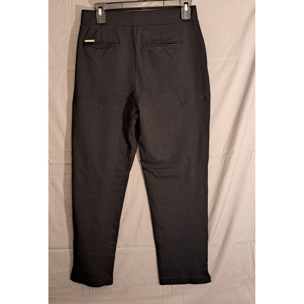 Michael Kors Stretchy Dress Pants Women's Size Medium Black - Picture 8 of 9